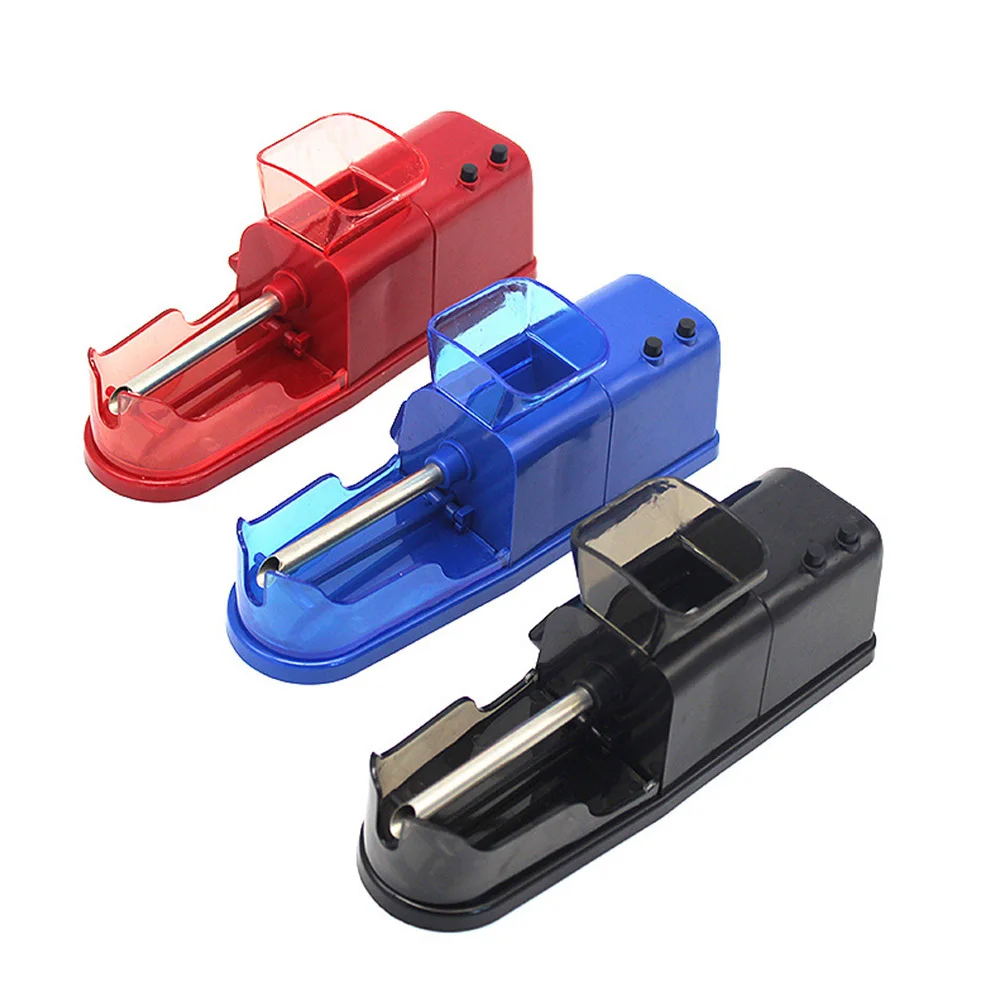 

1pc Electric Easy Automatic Cigarette Rolling Machine Injector with Function Credibility Adapter Tobacco Maker Roller
