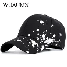 Wuaumx Повседневная Бейсболка для мужчин розовая Кепка для женщин уличная граффити бейсболка хип хоп Snapback Кепка Для Взрослых casquette