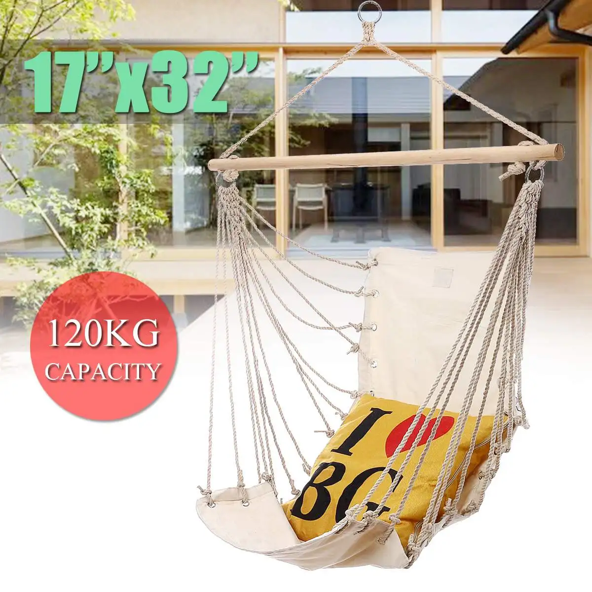 Outdoor Indoor Garden Hanging Hammock Chair For Child Kids Adult Swinging Nordic Style Dormitory Bedroom Hanging Chair Outdoor Indoor Garden Hanging Hammock Chair For Child Kids Adult Swinging Nordic Style Dormitory Bedroom Hanging Chair
