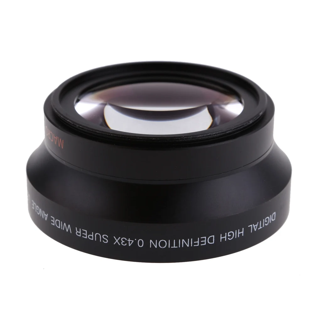 67 мм 0.43X Широкий Ангел и макро объектив+ 2.2X телеобъектив для Canon Nikon OLYMPUS Pentax sony все 67 мм УФ фильтр резьба объектива
