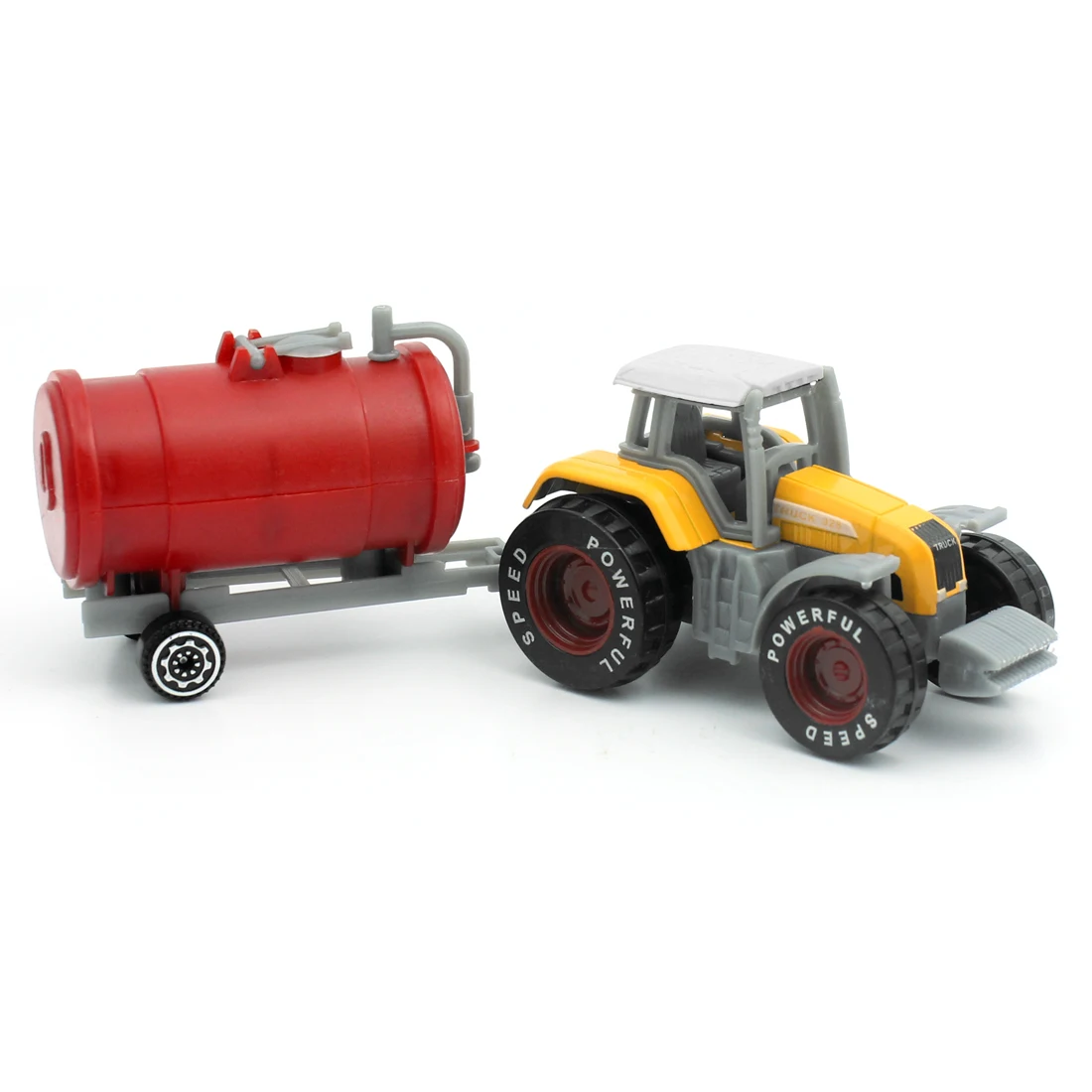 

Sprinkler Diecast Mini Harvester Truck Farmer Farm Tractor Planting Machine Model Engineering Car Children's Toy for Kids Gift