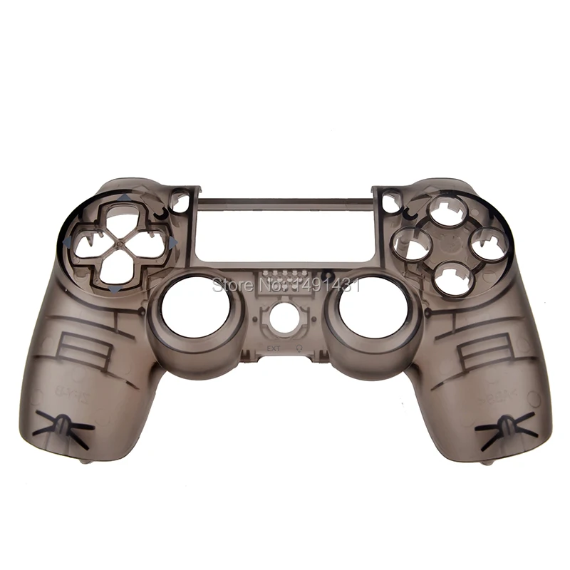 PS4 front shell transparent black (1)