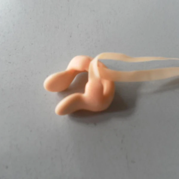 E1085 Soft TPE nose clip for For Water Sports Diving/Swimming nose clips with rope Skin color Advanced hard plastic boxed