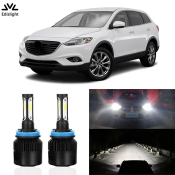 

Edislight High Power 72W 7600LM LED Headlight Kit Low Beam Bulbs For 2007-2015 MAZDA CX-9 CX9 Headlamp 6500K White Car Light