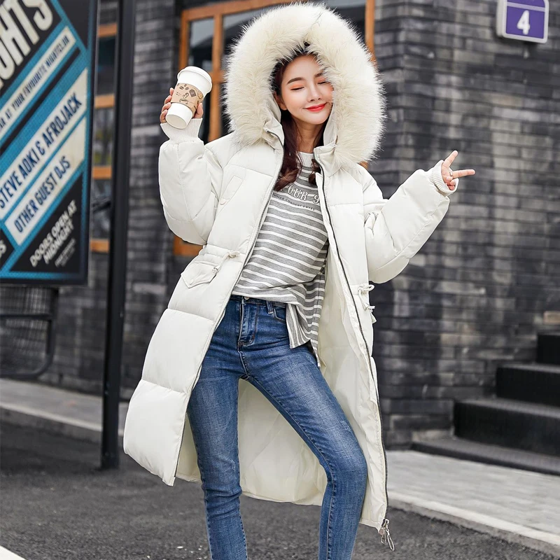 Capuche Veste Le Femelle Chaud army gray Parkas Manteau Femmes Coton black Vers Bas Longue brown Green Col Manteaux Occasionnel Hiver Grand À Armée Ftlzz Vert Neige Beige Fourrure De W6w0qUt6n