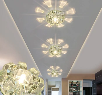 

corridor aisle ceiling light living room lighting crystal lamp CRYSTAL LED crystal ceiling lamps light entrance hall LO8107