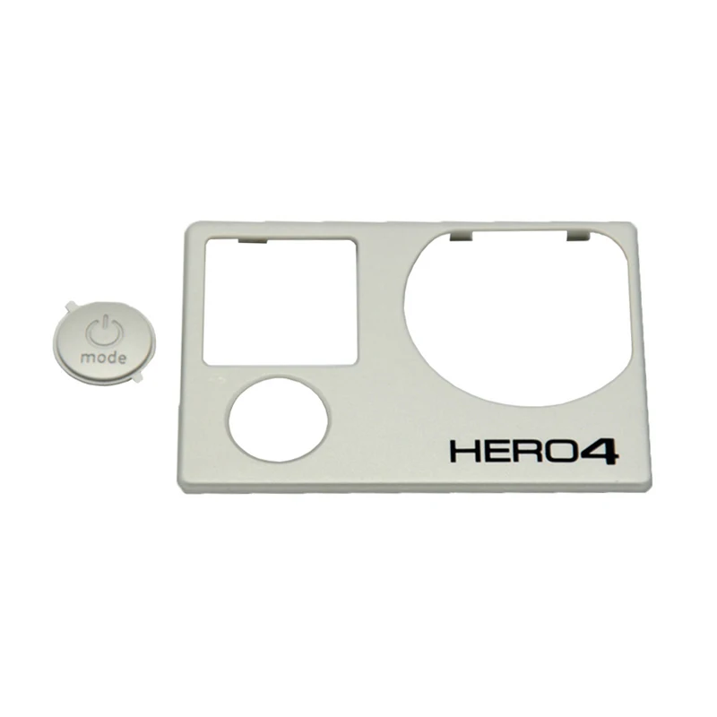 Hero4 лицевой панели кузова спереди Панель для Go pro Hero 4 3 + Камера спереди доска крышка рама двери для Gopro Hero 4 3 + запчасти