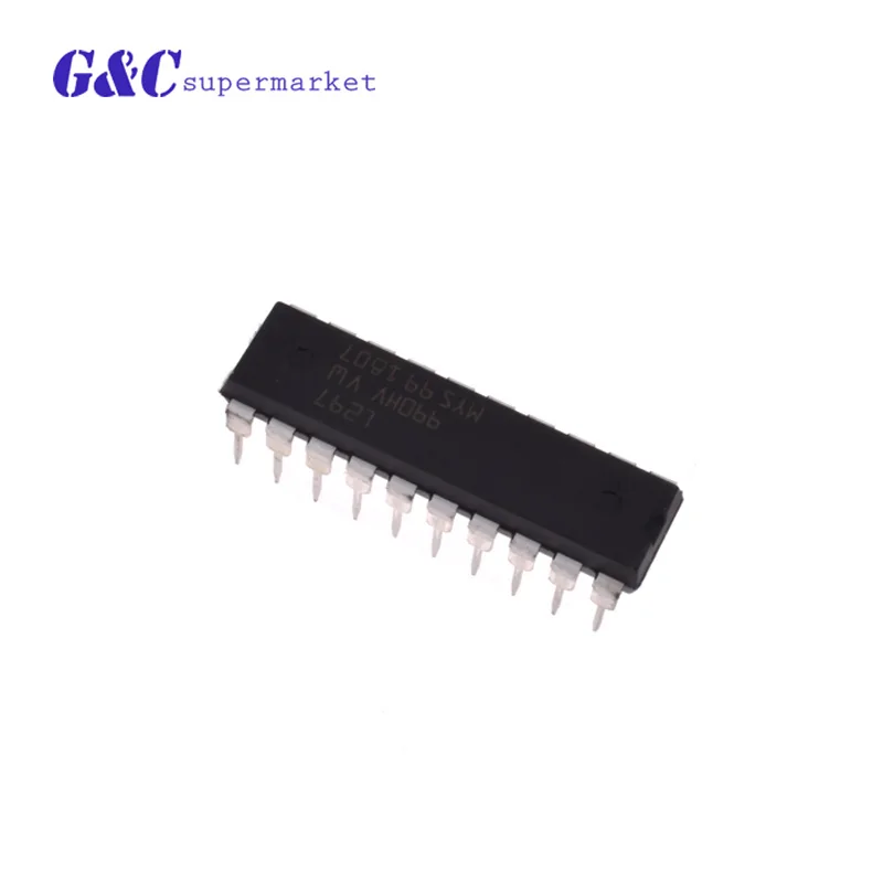 5Pcs L297 Stepper Motor Ctrlr Dip-20 ST CHIP IC new