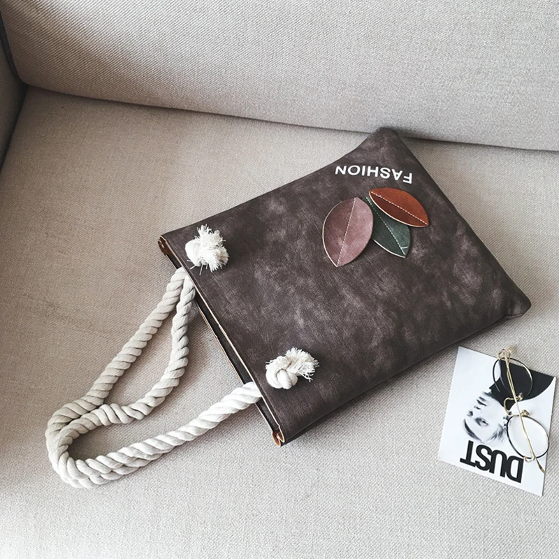 

Women's handbag big bags 2019 rope bag brief fashionable casual handbag shoulder bag