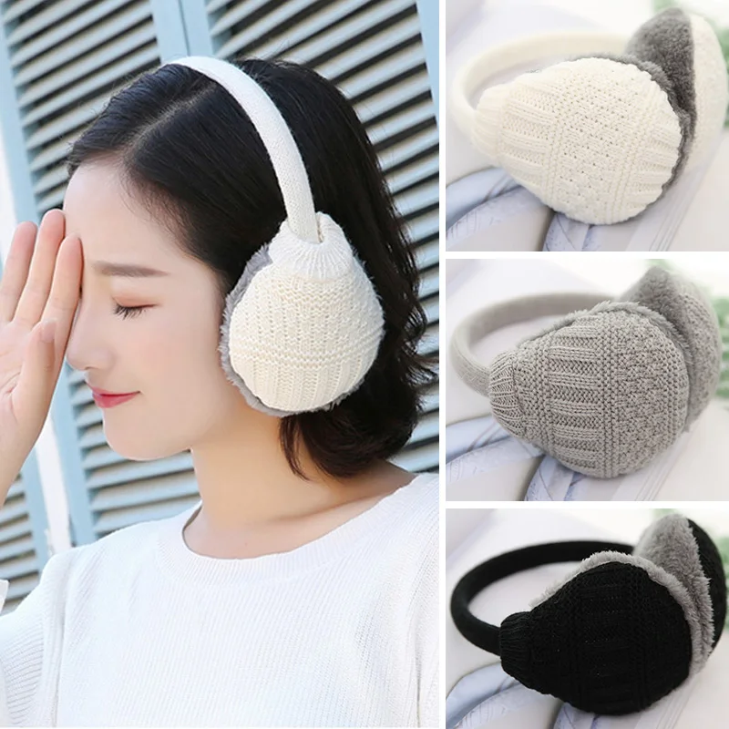 Buy Ear Protection Women Men's Earflaps Warm Knitted