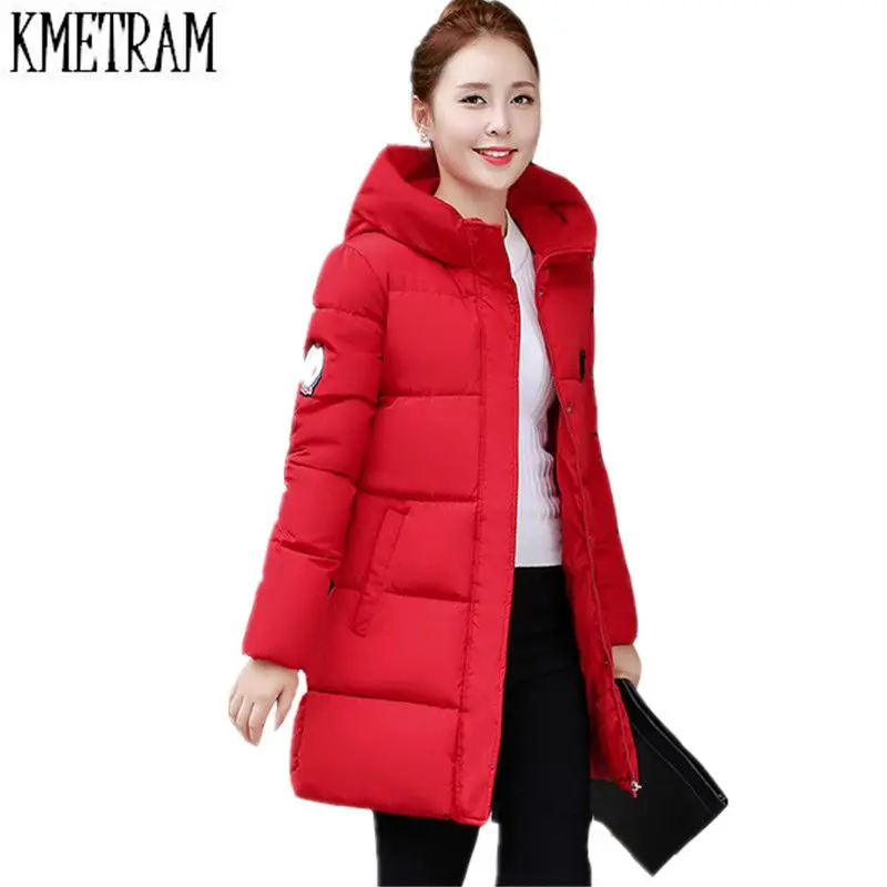 2016 New Winter Jacket Women Hooded Thicken Coat Female