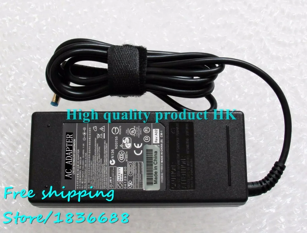 

19V 4.74A Power supply adapter laptop charger for Aspire 5532 5534 7520 7520G 7720G 7720Z 7745g 7750 7750g Series