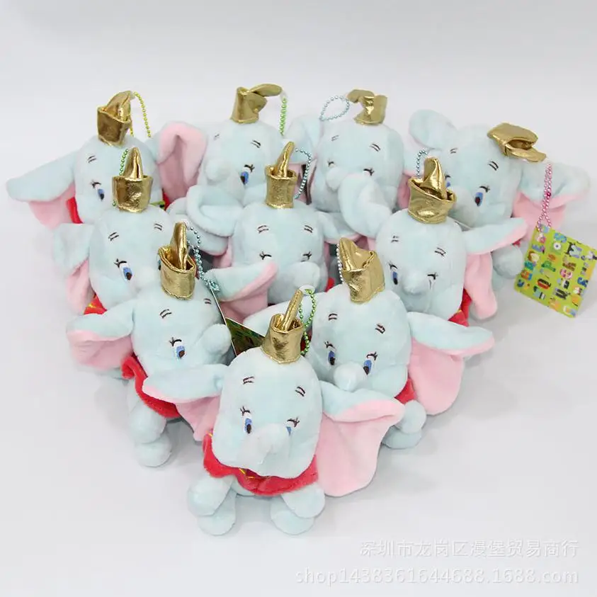 Летающий Слон Dumbo аниме плюшевая игрушка чучела и плюшевые животные для