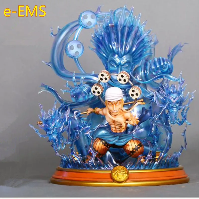 

Anime ONE PIECE Thunder God Enel GK Resin Statue Action Figure Collection Model Decoration G2478