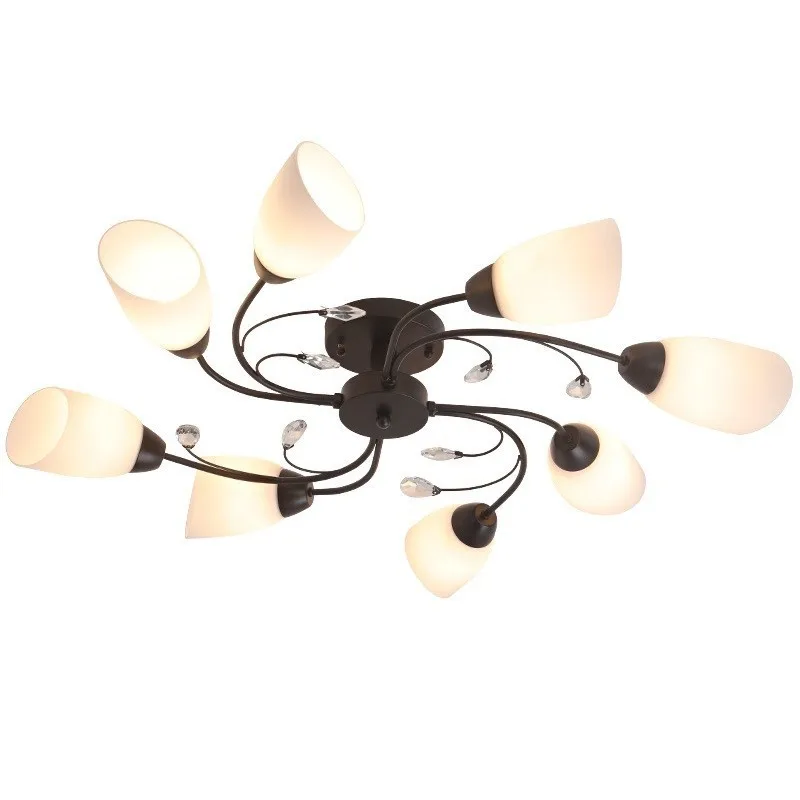 

E Pendente Para Sala De Jantar European Cuisine Industrial Luminaire Suspendu Deco Maison Luminaria Hanging Lamp Pendant Light