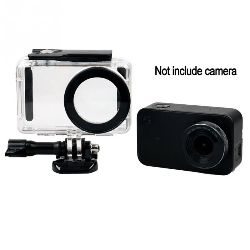 جديد عالية الجودة قذيفة تحت الماء حالة الغوص للماء حالة وقائية ل Xiaomi يي 4 K شياويى 2 الرياضة كاميرا الملحقات #2 جديد عالية الجودة قذيفة تحت الماء حالة الغوص للماء حالة وقائية ل Xiaomi يي 4 K شياويى 2 الرياضة كاميرا الملحقات #2