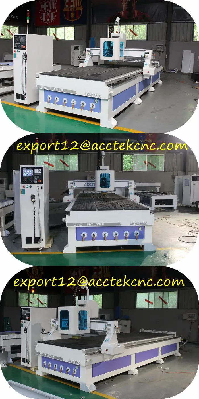 multipurpose woodworking machine boring machine for wood/wood milling cnc atc AKM1550C