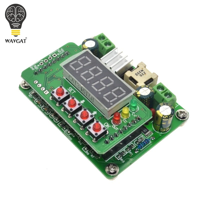 WAVGAT B3603 NC DC источник питания Регулируемый понижающий модуль Напряжение Амперметр