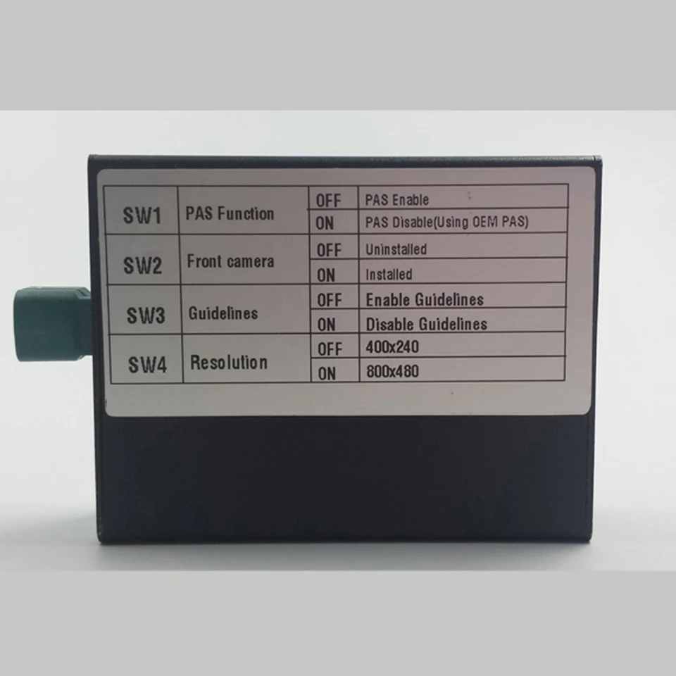 Top Car Video Interface Front Backup Rear Parking Camera Original Screen For Mercedes E Class E500 Parking Guidelines 1