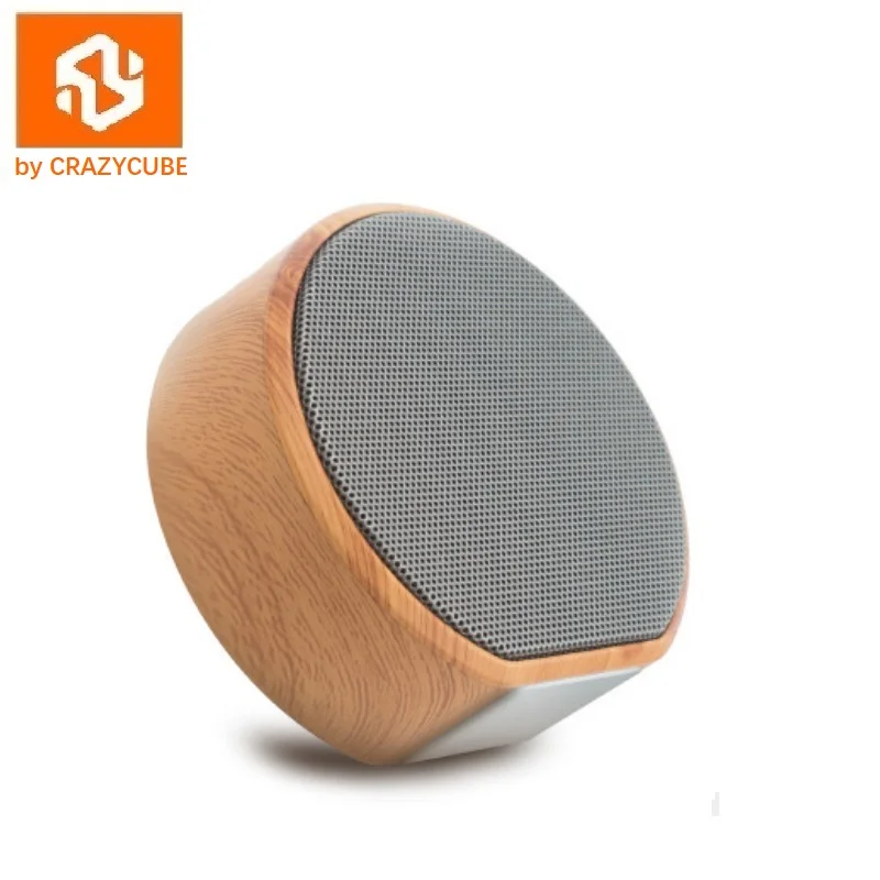 CrazyCube A60 деревянный Bluetooth динамик лучше, чем jbl go с 3W громким динамиком