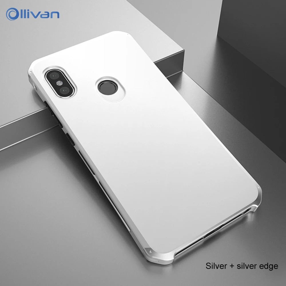 Redmi note 5 Case Shockproof Armor Aluminum Metal Frame