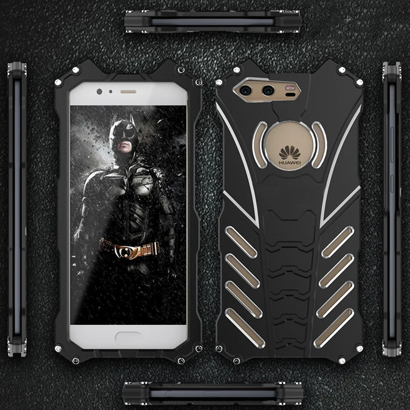 For Huawei P9 P10 P20 Lite Pro Metal Aluminum Cases+Heavy Armor Protection Shockproof case cover Honor Mate 7/8/9/10 | Мобильные