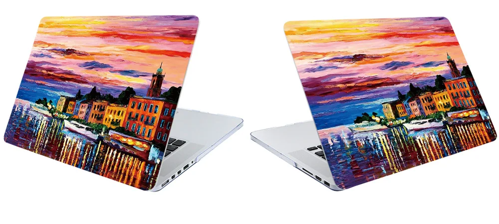 The Newest UV Printing Hard Case For Apple Macbook Air 11 13 Pro 13 15 12 Retina Bag Matte Drawing Texture Cover Shell