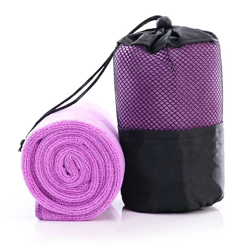 New Fast Quick Drying Towel Gym Sport Travel Camping Microfiber Cloth with Mesh Bag For Outdoor Sport Towels