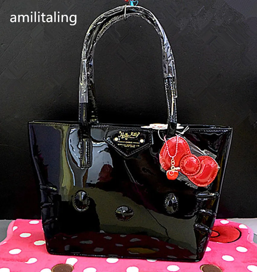 hello kitty bag black