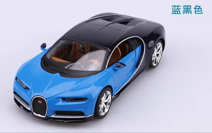 Bburago 1:18 большой размер спортивный автомобиль Chiron Сплав статическая модель игрушки Ограниченная серия локомотив офисное украшение бизнес