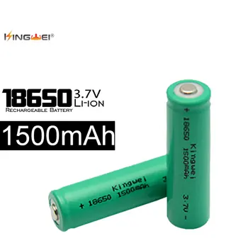 

Original KingWei 4pcs/lot High C-rate 18650 Battery For Electronic Cigarette 1500mah Li-Lon Rechargeable Battery