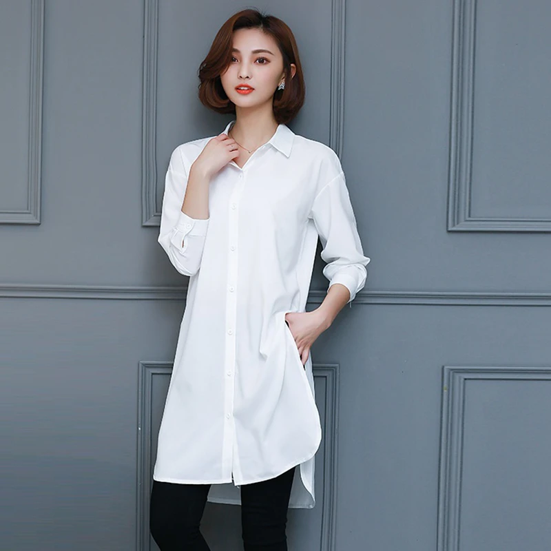 Blouses 2018 New Fashion Korean Style Women Long Sleeve 