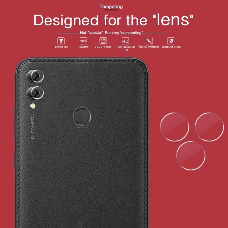 Задняя Камера объектив из закаленного Стекло для huawei P Smart Y6 Y7 Enjoy 8 PLUS Max Honor Play 8A V20 задняя крышка для объектива защитная пленка, стекло