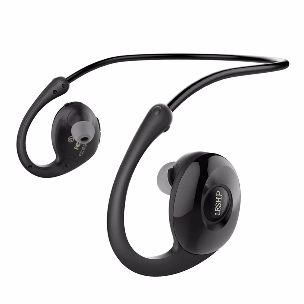 

LESHP Snail In-ear Sport Bluetooth Earphone Portable Headset Pedometer Microphone Function for Professional Running