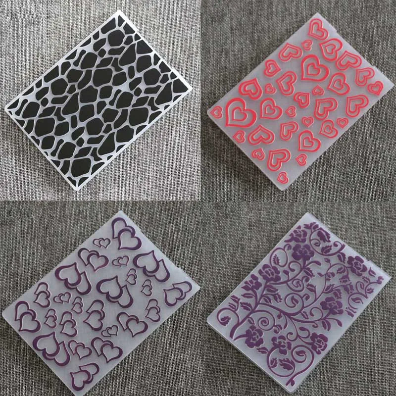 

Card Making Paper Card Craft 12 Styles Plastic Template Embossing Folder Scrapbooking Wedding Decor 1 Pcs Photo Album