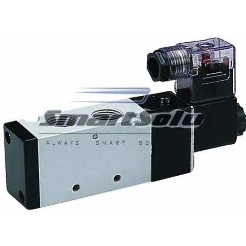

Free Shipping 5pcs/lots 4V210-08 5 Ways 2 Position Single Solenoid Valve pneumatic control valve used for air system