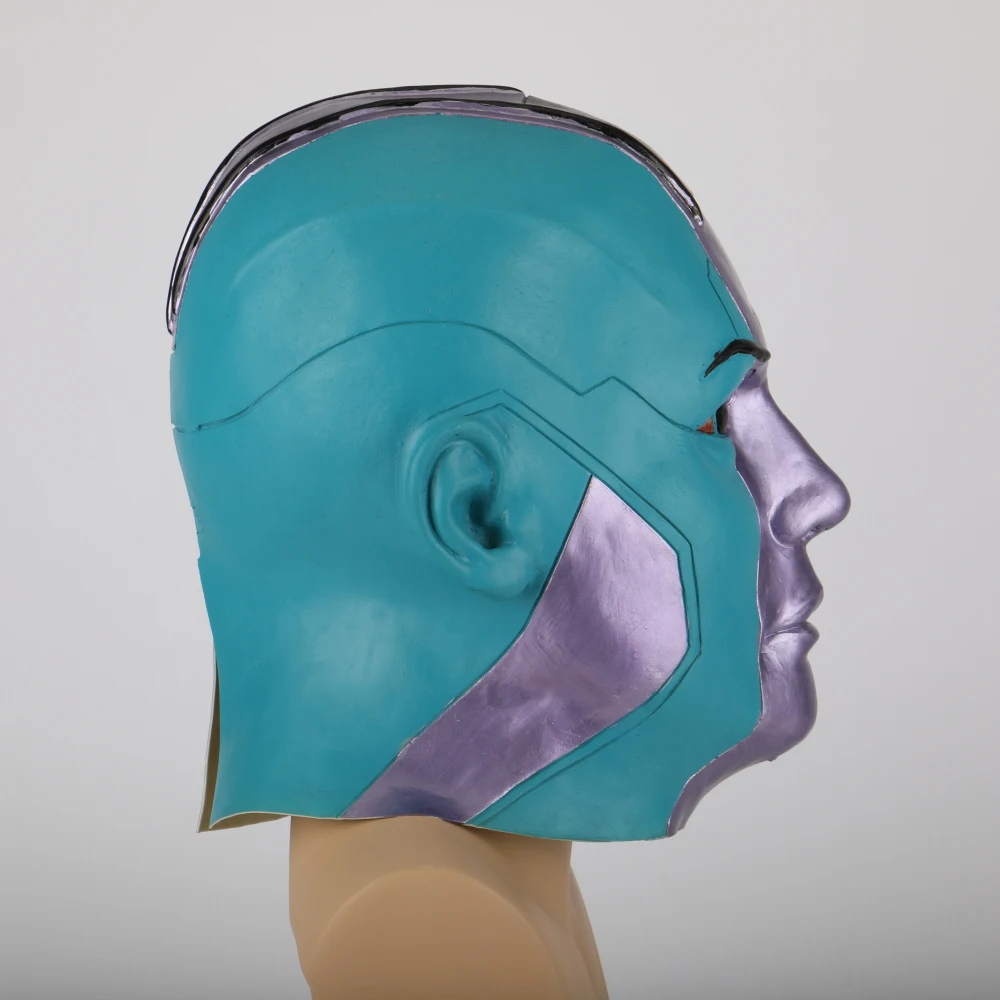 Avengers Endgame Nebula Mask Latex thanos's Daughter Masks Marvel Superhero Cosplay Mask Adult Women Halloween Party Prop (5)