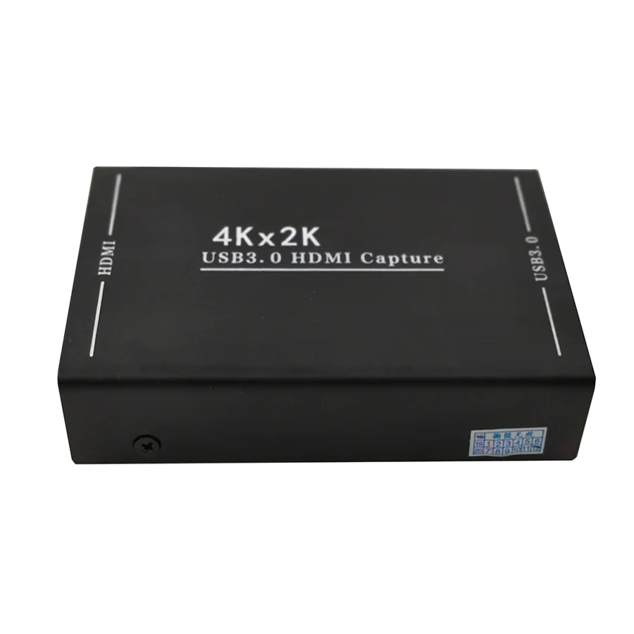 4K HDMI к USB 3 0 карта видеозахвата видеомагнитофон для OBS vMix видеоплеер VLC кодировщик