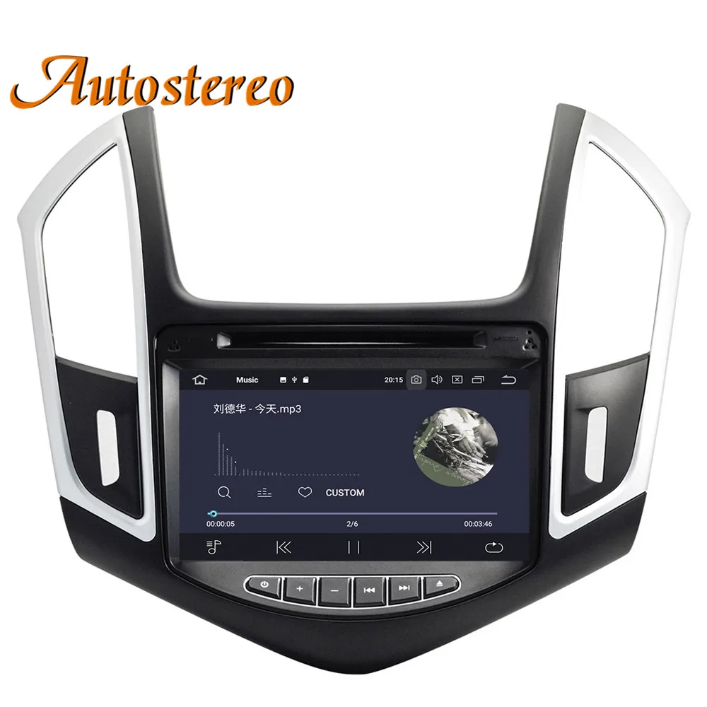 Discount Android 9 DSP Car GPS Navigation DVD Player for Chevrolet CRUZE 2012+ Automedia Head unit Multimedia radio tape recorder Satnav 2