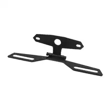 Складной Кронштейн номерного знака Tag задний фонарь держатель Atv Dirt Bike двойной мотоцикл