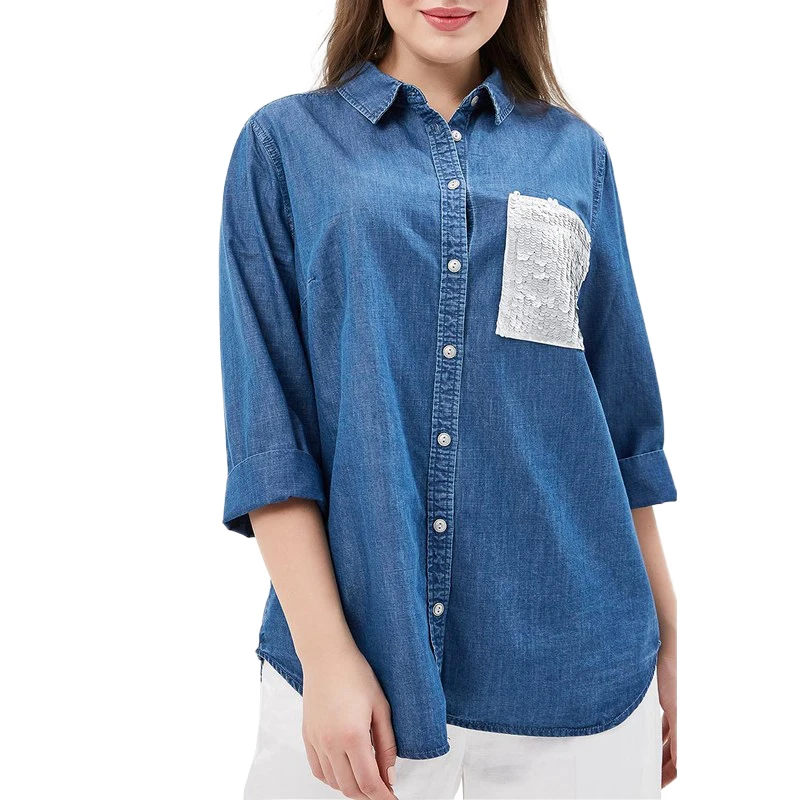 Blouses & Shirts MODIS M181D00179 woman blouse shirt blusas for female TmallFS Blouses & Shirts MODIS M181D00179 woman blouse shirt blusas for female TmallFS