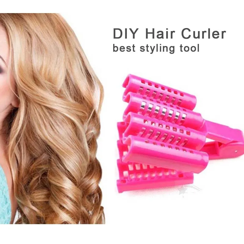 Manual DIY Big Wave Hair Styling Waver hair beauty magic curler plastic