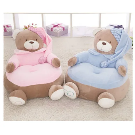 Детские диваны детская мебель детская диван, кресло мешок детский сад мультфильм детская местный диван милый спящего медведя ленивый диван