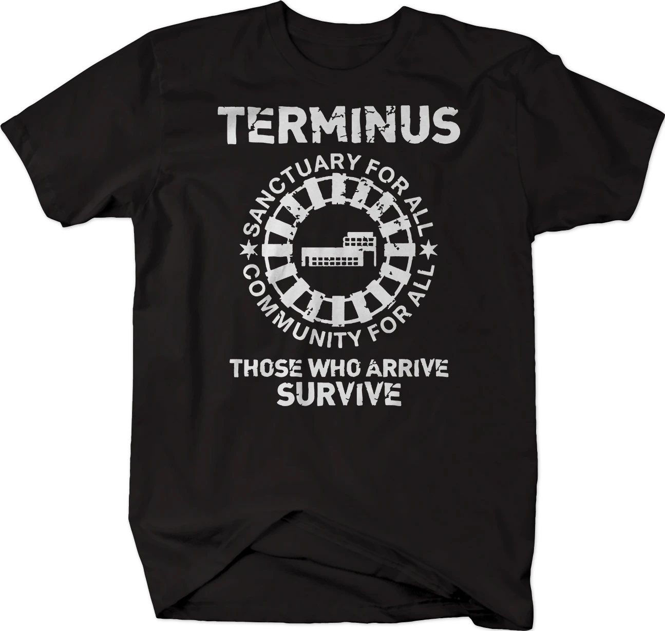 

Terminus Sanctuary Dead Zombie Survive Tshirt