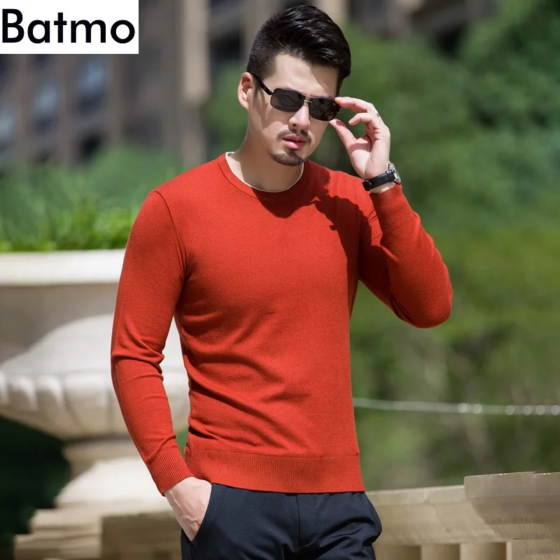 Batmo 2018 Новое поступление осенне зимний высококачественный Повседневный свитер с