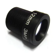 4pcs HD 1/2.5″ 3mp 12mm 30 Degrees Angle IR Board CCTV Lens M12 view 40m for Security IP Camera