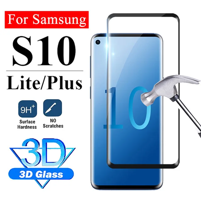 Защитное стекло закаленное для Samsung Galaxy S10/S9/S8 Plus|Бамперы| |