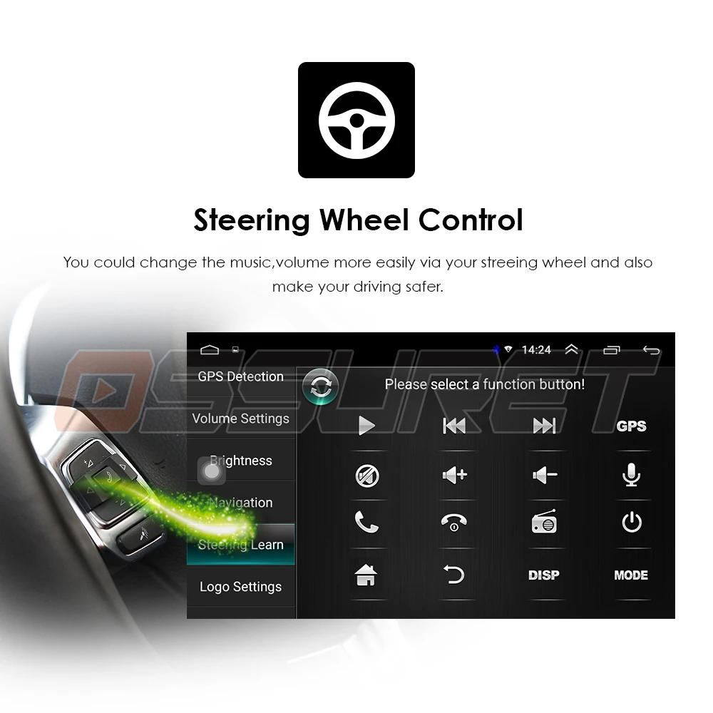 Excellent Auto Radio 2 Din Android GPS Navigation Car Radio Car Stereo 9" Wifi Bluetooth USB Audio 2DIN Universal Multimedia Car PC Player 4