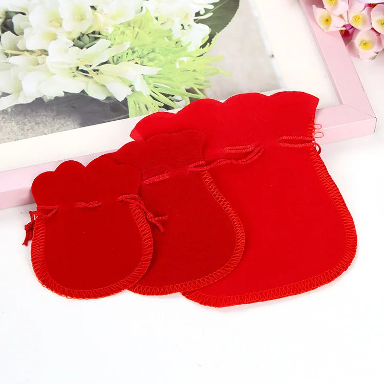 Бархатная сумка на шнурке 10 шт./лот 5x 7/7x 9/9x12 см|velvet bag|jewelry packingdrawstring velvet bags |