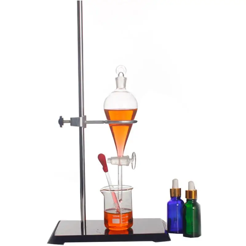 US $234.10 2000ml New Lab Essential Oil Distillation Apparatus Water Distiller Purifier Glassware Kits WCondenser Pipe Full Sets